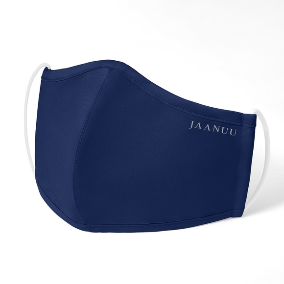 Jaanuu Accessories - Jaanuu Antimicrobial Face Mask - Estate Navy Blue